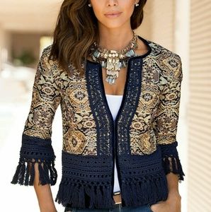 NWT BOSTON PROPER TRIM JACKET